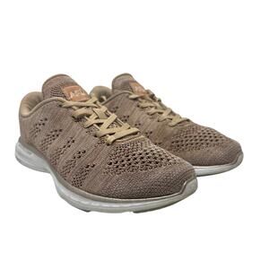 APL Athletic Propulsion Labs Techloom Pro Sneakers Melange Knit Rose Gold Size 8